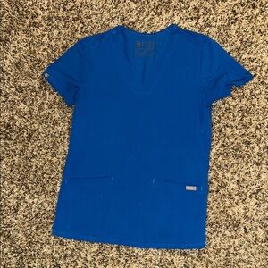 Figs Royal Blue Casma XXS